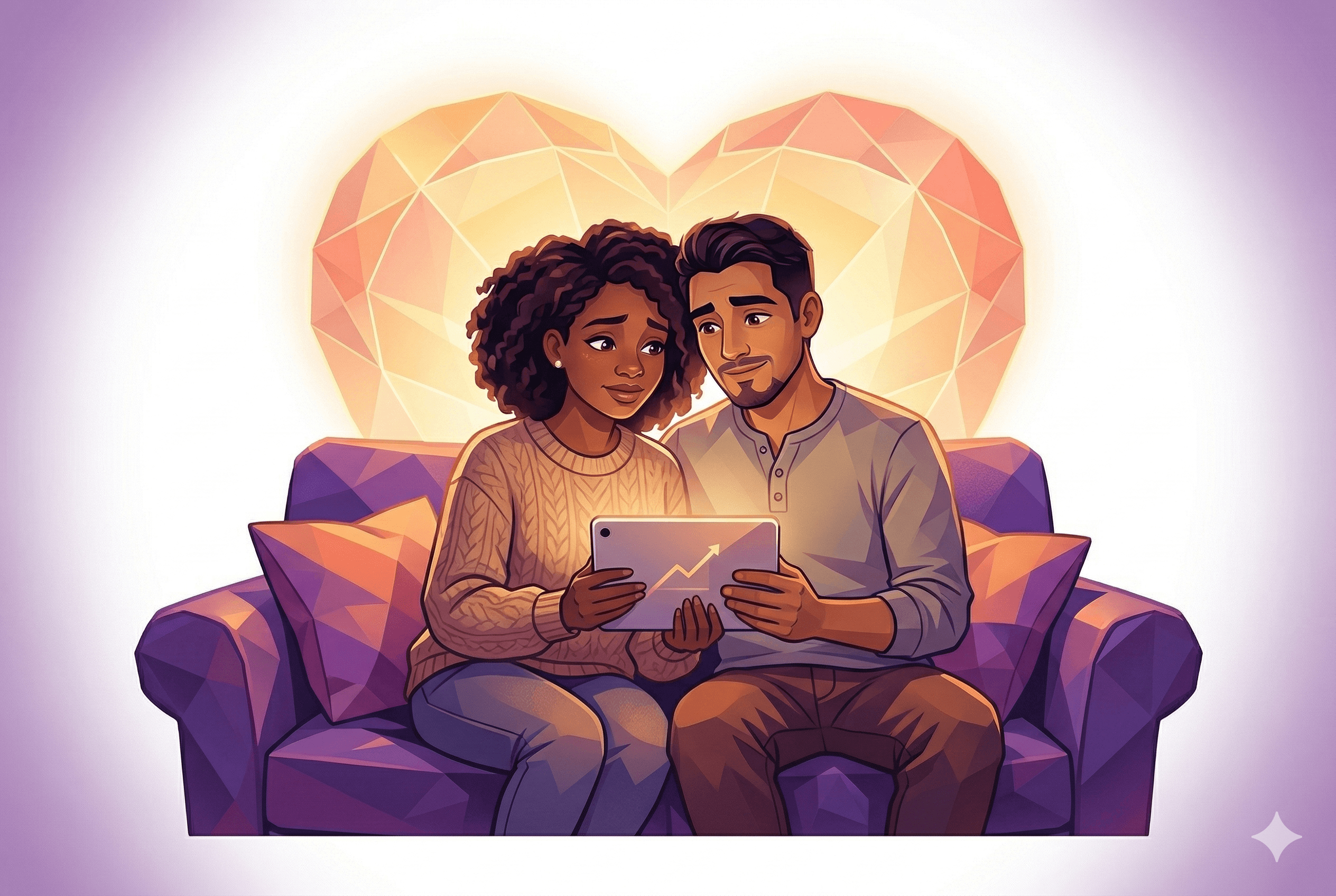 Family financial protection illustration